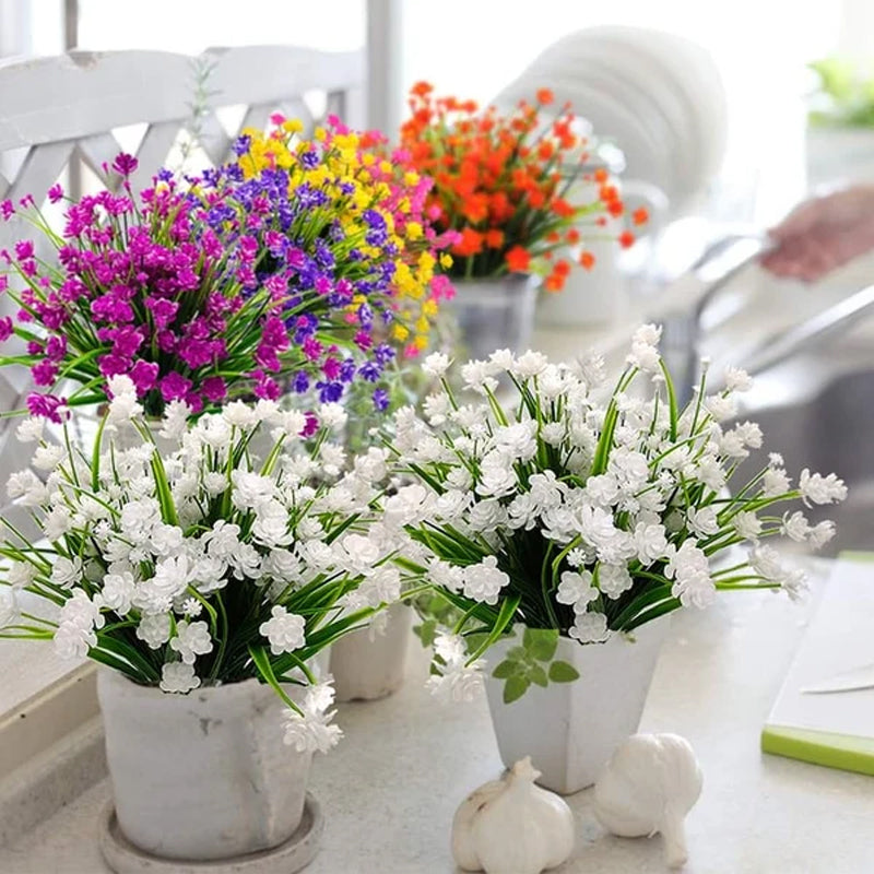 Norvo | Utendørs Kunstige Blomster (2 Bunter)