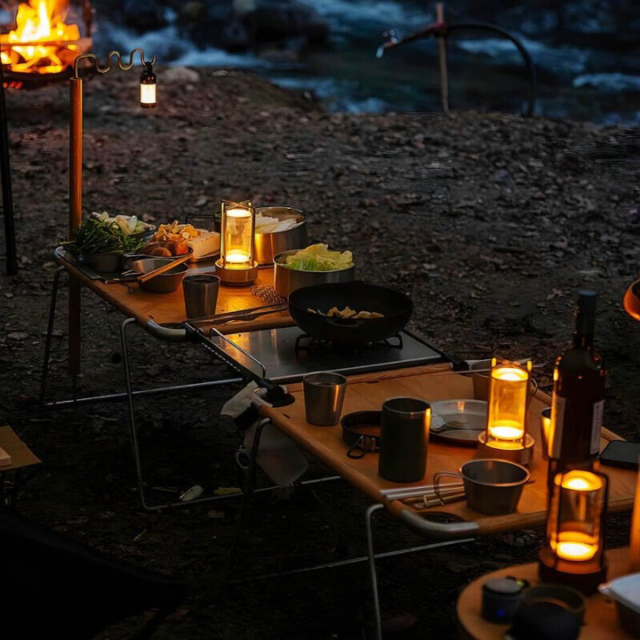 Norvo | Trådlampe vannsikker bordlampe | Berøringsfølsom, justerbar lysstyrke og ideell for hjemmeinnredning