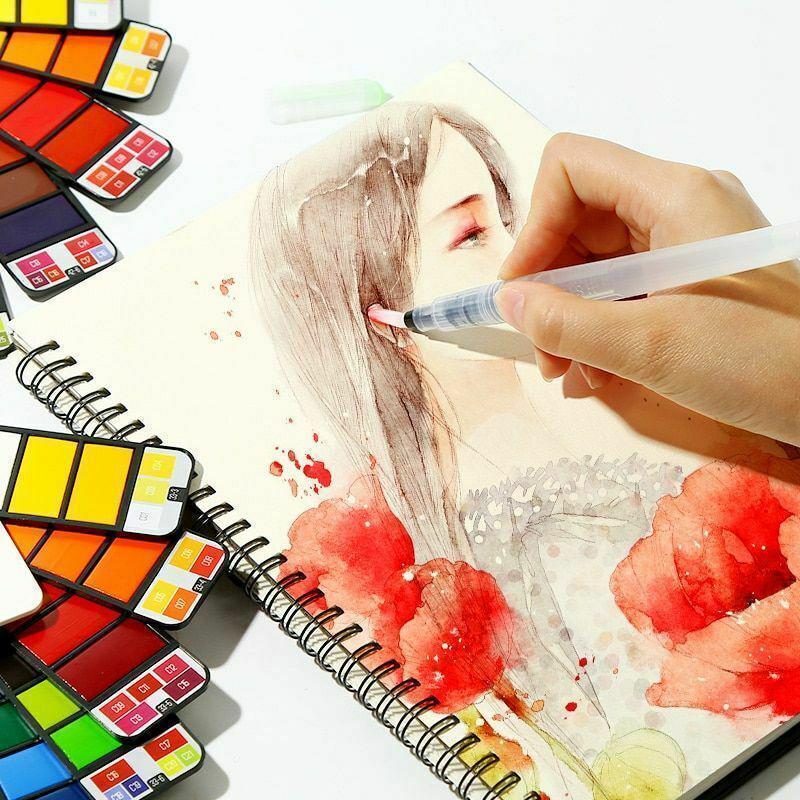 Norvo | Solid Gouache Pigment Palette - la kreativiteten din tale!