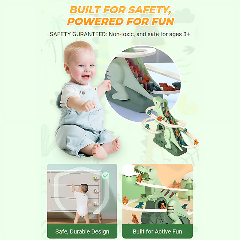 Norvo | Dinosaur Electric Slide Track Toy