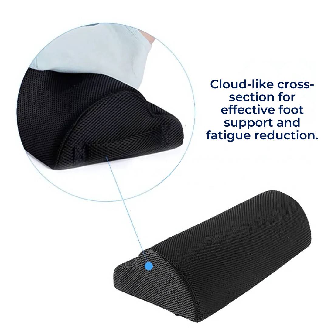 ErgoLift Comfort Fotstøttepute | Ergonomisk Støtte - Forbedret Sirkulasjon - Lindre Ryggen - Forbedret Holdning - hjemme eller på kontoret Norvo