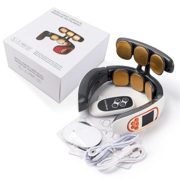 Norvo | Nakke- og skuldermassør med varme for smertelindring - Varme- og pulsterapi