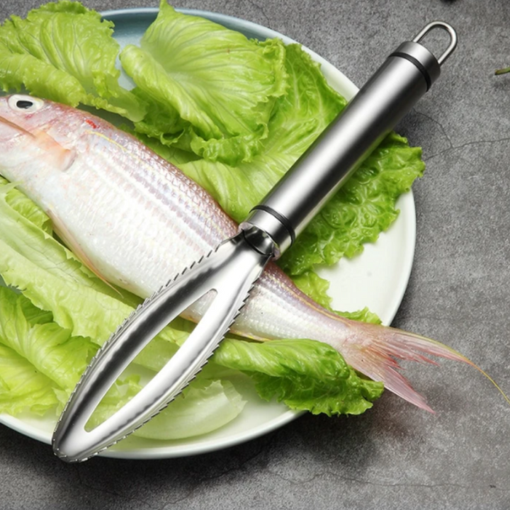 Norvo | Rustfritt Stål Fiskeskjell Skraper
