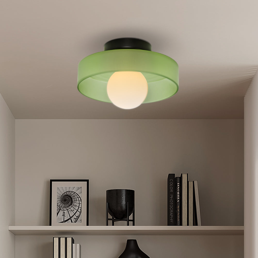 Norvo | LED Rund Flush Mount Takbelysning - Modern Energisparende Belysning for Moderne Hjemmedekor & Lave Tak