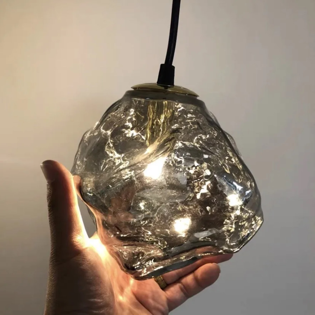 Norvo | Frostglow Glass Pendant Inspirert av Isbiter