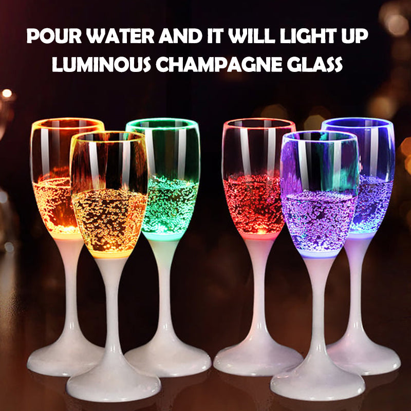 Norvo | LED belyst champagneglass