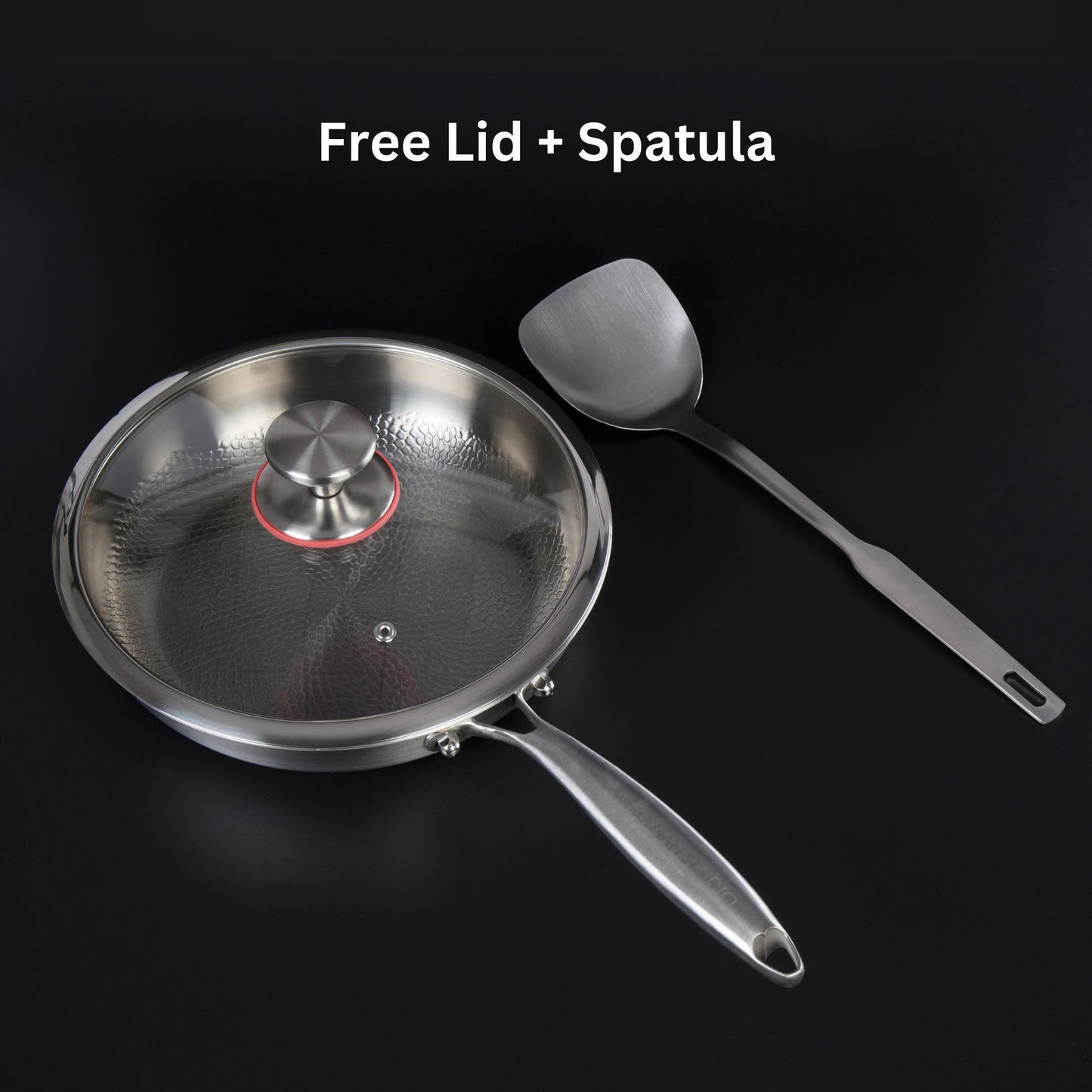 Norvo | Titan Stekepanne | Ikke-giftig, Naturlig Non-Stick & Ideell for Sunn Matlaging