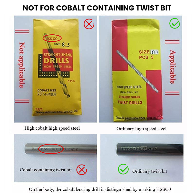 Norvo | Kraftborrbit skarpner for vridningsbiter