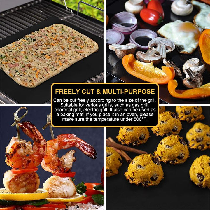 Norvo | Non-stick BBQ grillmatte med skjæringsboks