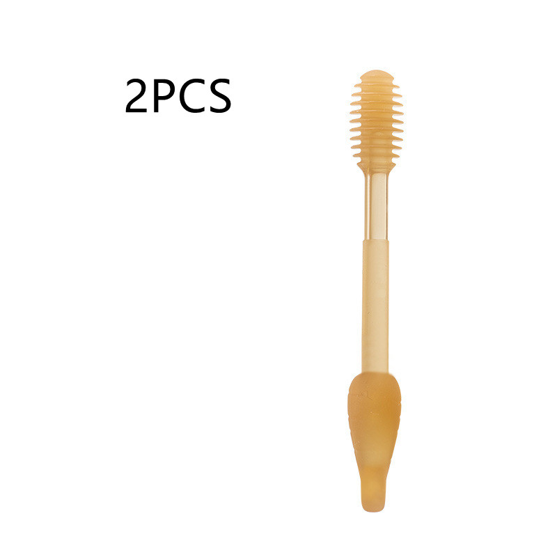 Norvo | Baby tannbørstesett laget av silikon – Med oppbevaringsboks for på farten