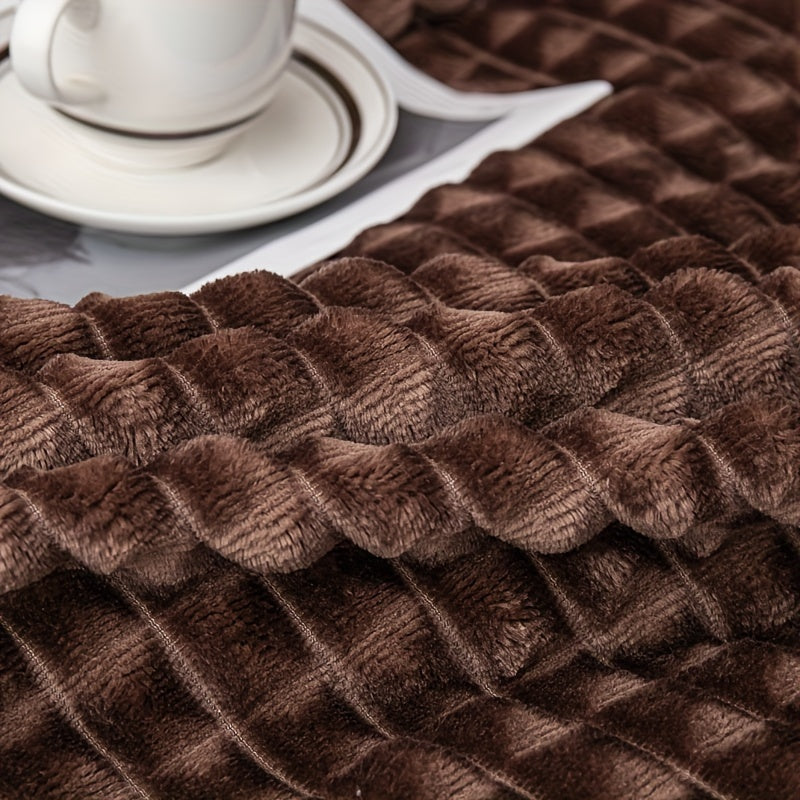 FlannelLuxe – Mykt Fleece Teppe for Comfort Norvo