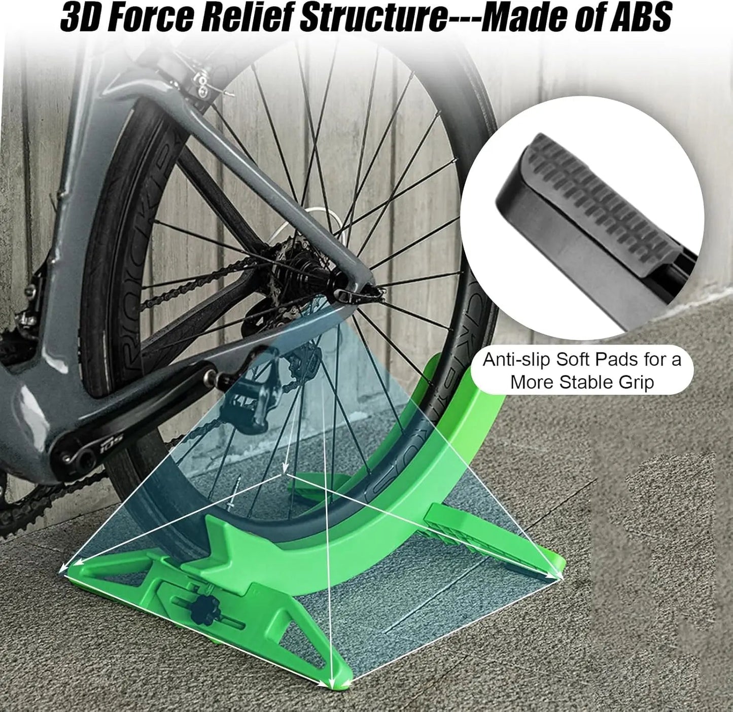 Norvo | RideLock® — Endelig bekymringsfri: Perfekt stabilitet for sykkelen din som varer og beskytter!