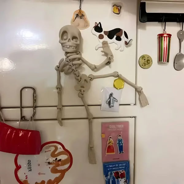 Norvo | 3D-printet vintage skjelett magnetisk figur 🎃