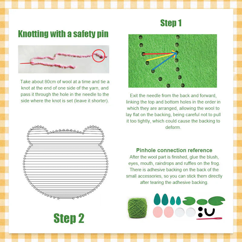 Norvo | DIY Broderi Dukke Sett for Barn — Slipp løs leken kreativitet og stolthet i små hender!