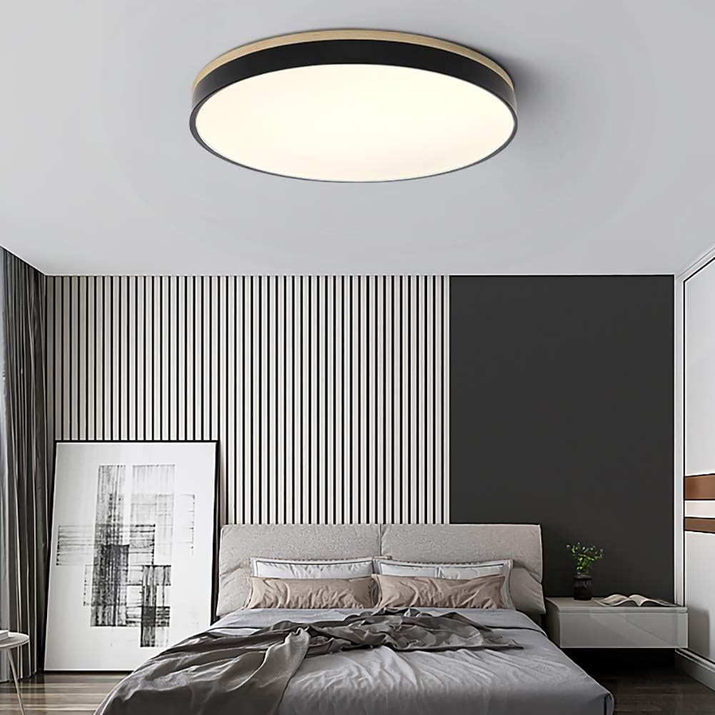 Norvo | Taklampe Naturlig Tre Flush Mount Fixture