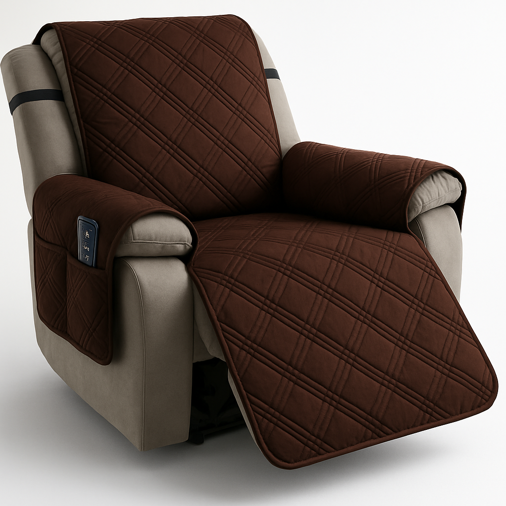 Norvo | Recliner Cover Quilted Waterproof Armchair Protector