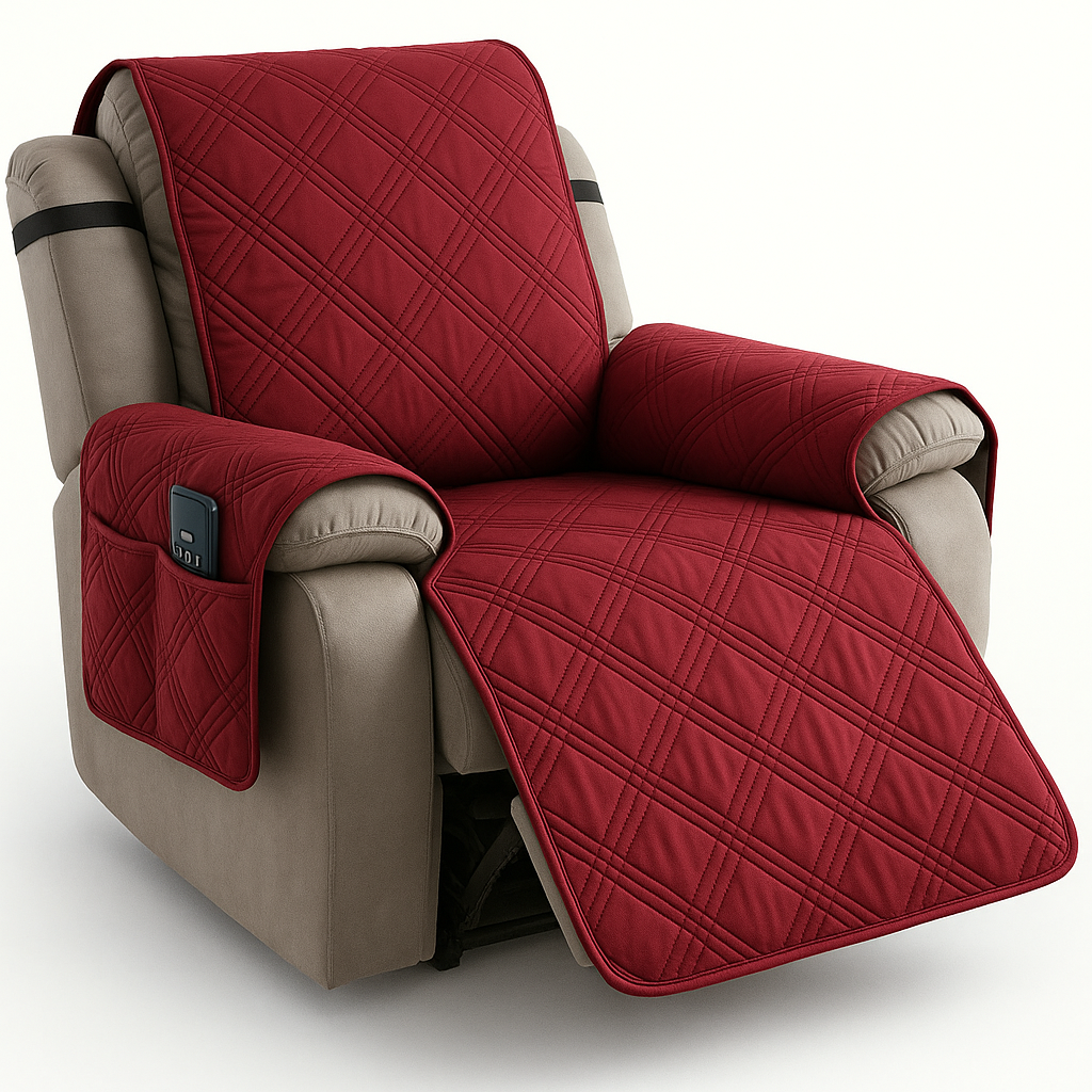 Norvo | Recliner Cover Quilted Waterproof Armchair Protector