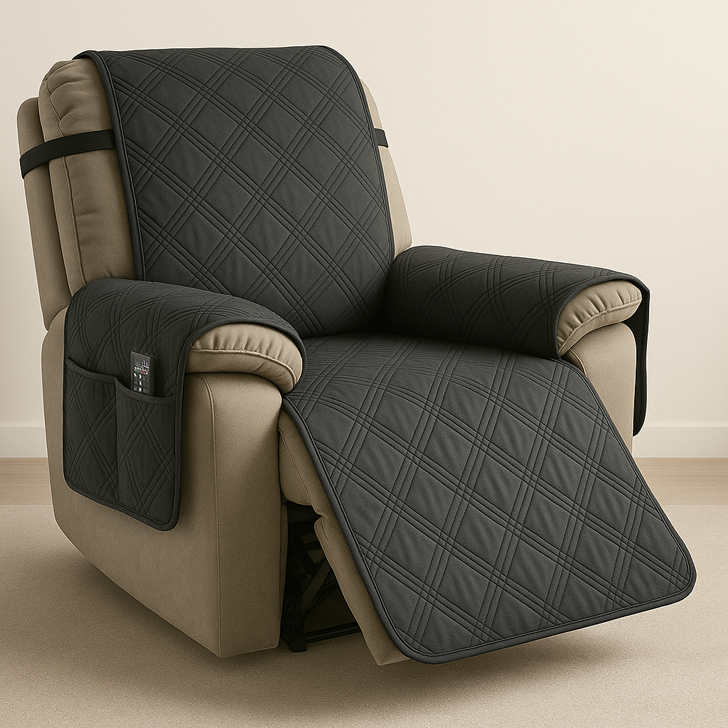 Norvo | Recliner Cover Quilted Waterproof Armchair Protector
