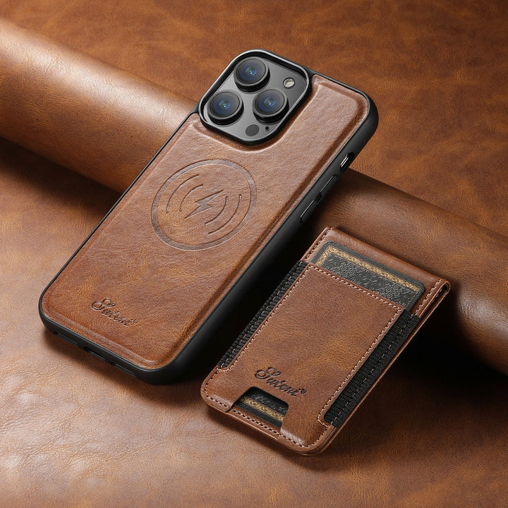 LuxLeather Case - Elegant Lærtelefonveske med MagSafe Norvo