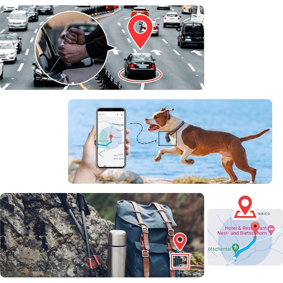 Norvo | GPS Tracker Mini Magnetisk Bil Lokator