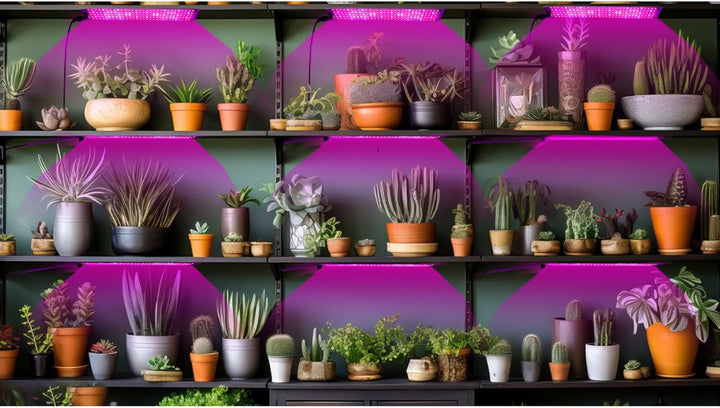 Norvo | LED Quantum Plante Lys Panel for Vekst og Farge Fremming – Med Justerbar Lysmodus
