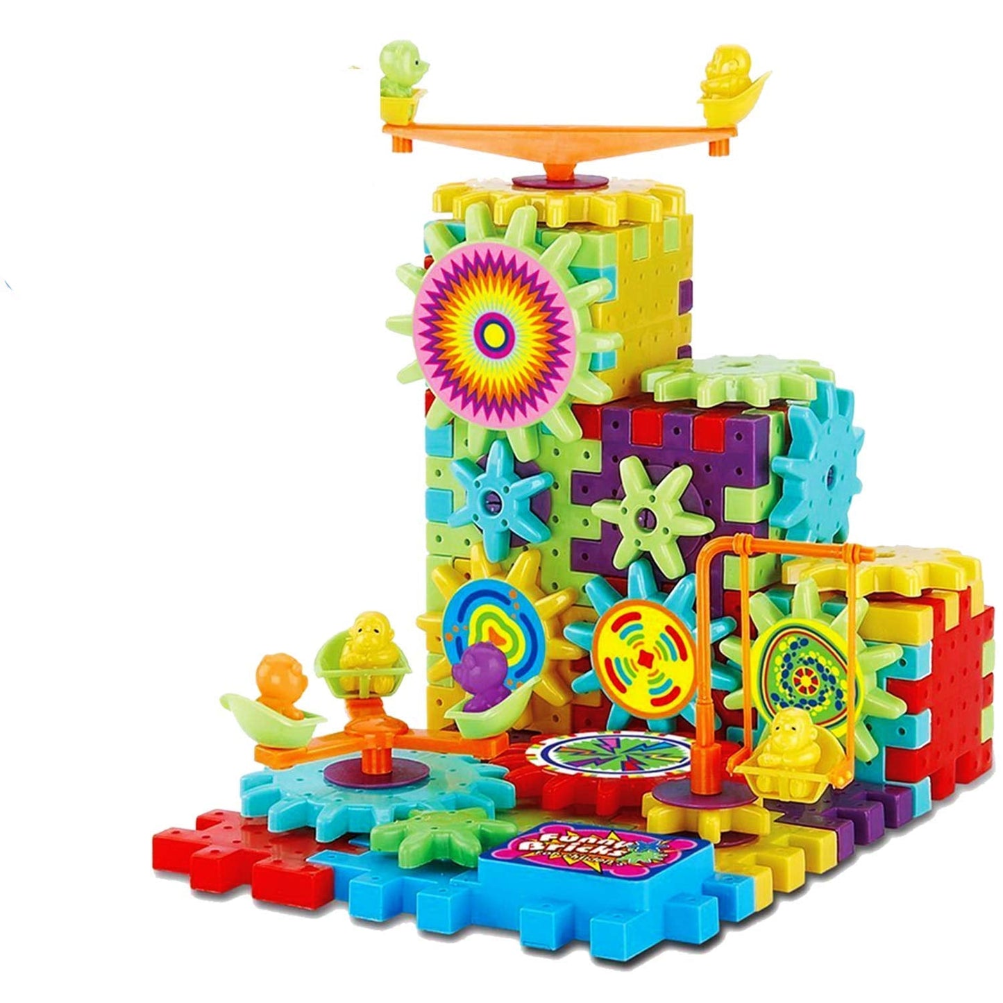 Norvo | MagicGears | Bygg og Oppdag - 3D Elektriske Gear Byggeklosser for Barn