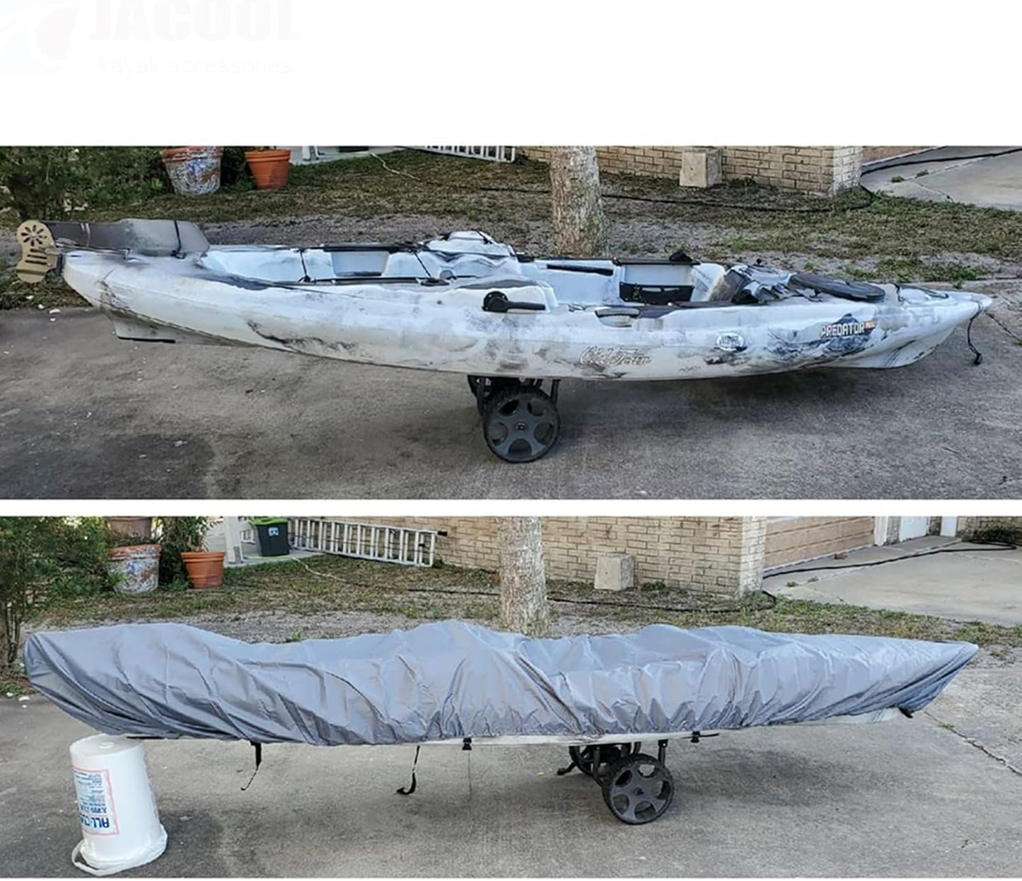 Norvo | Vanntett UV-resistent kajakkdeksel med justerbare stropper – Marivor