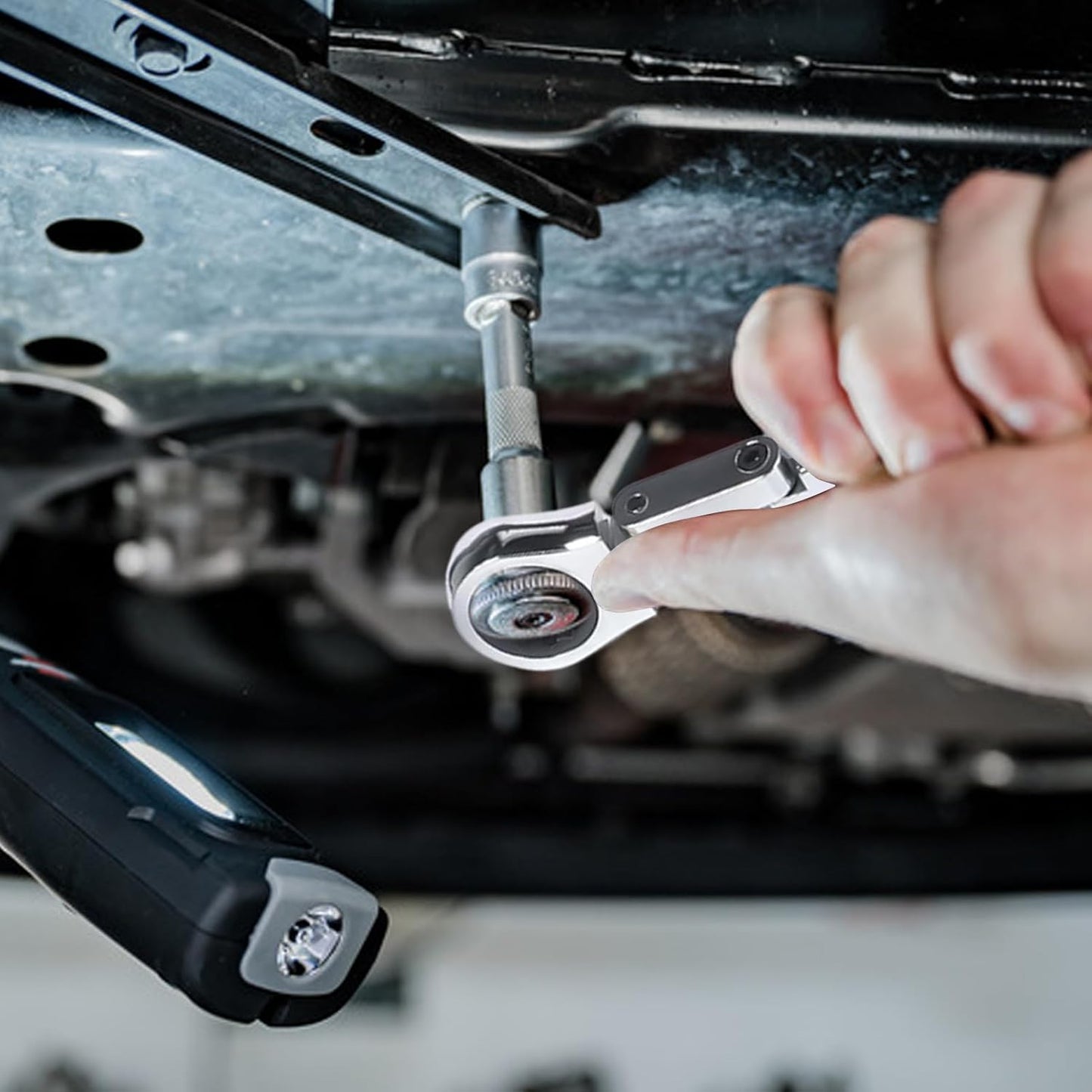 Frendorf | Double Drive Flex Head Rattlenøkkel – Torvex