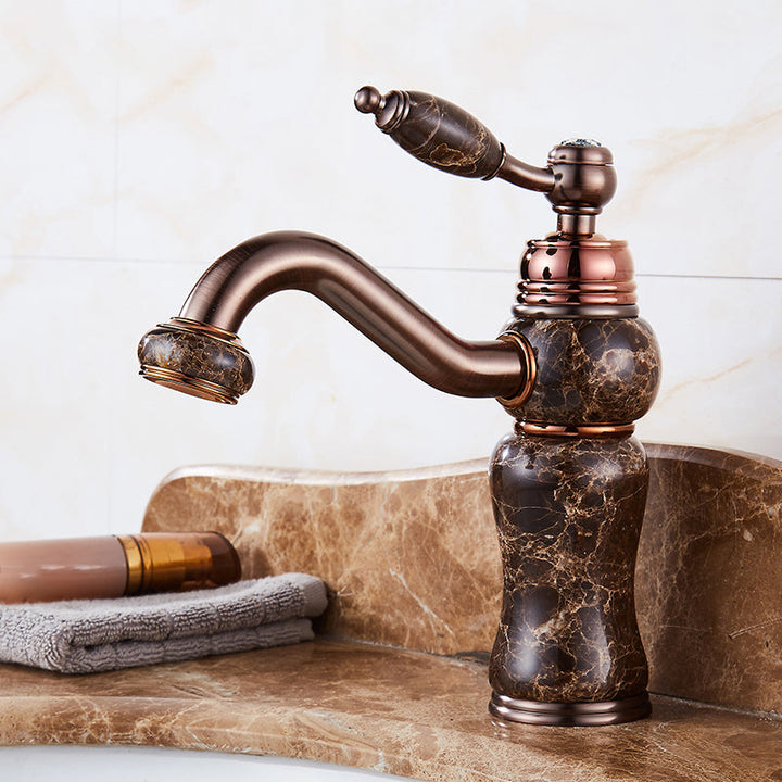 Norvo | Luksus Skip Servant Kran Håndtak Rund Skip Servant Badekran