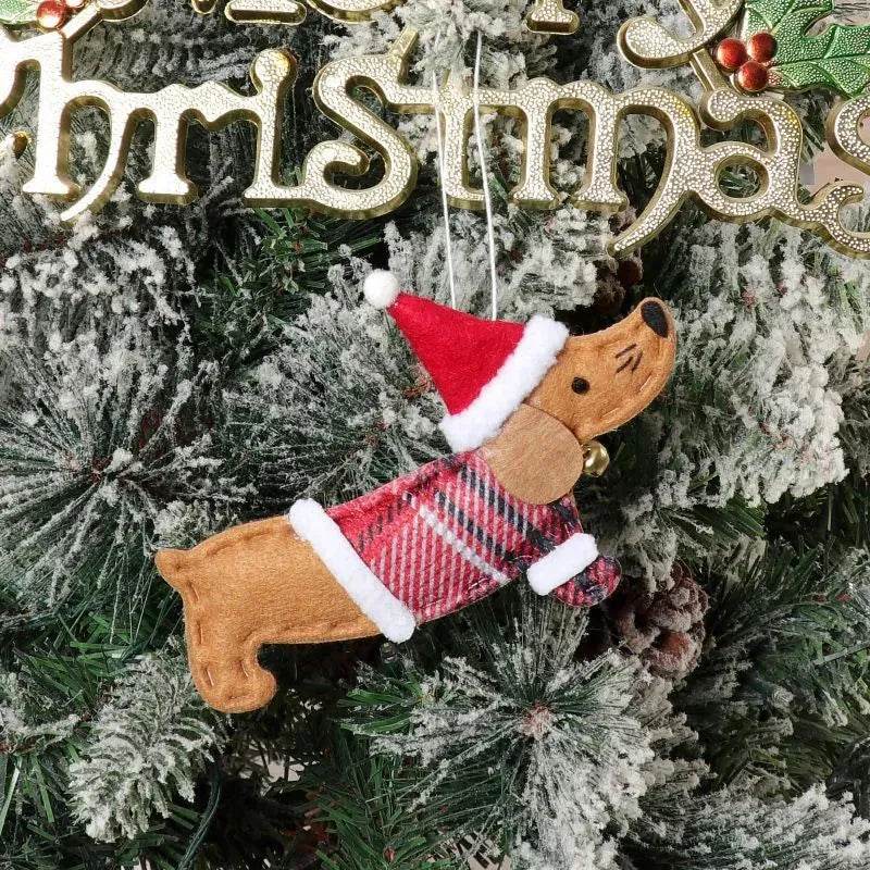 Norvo | Juledekorasjoner Klednings Pølsehund Liten Anheng