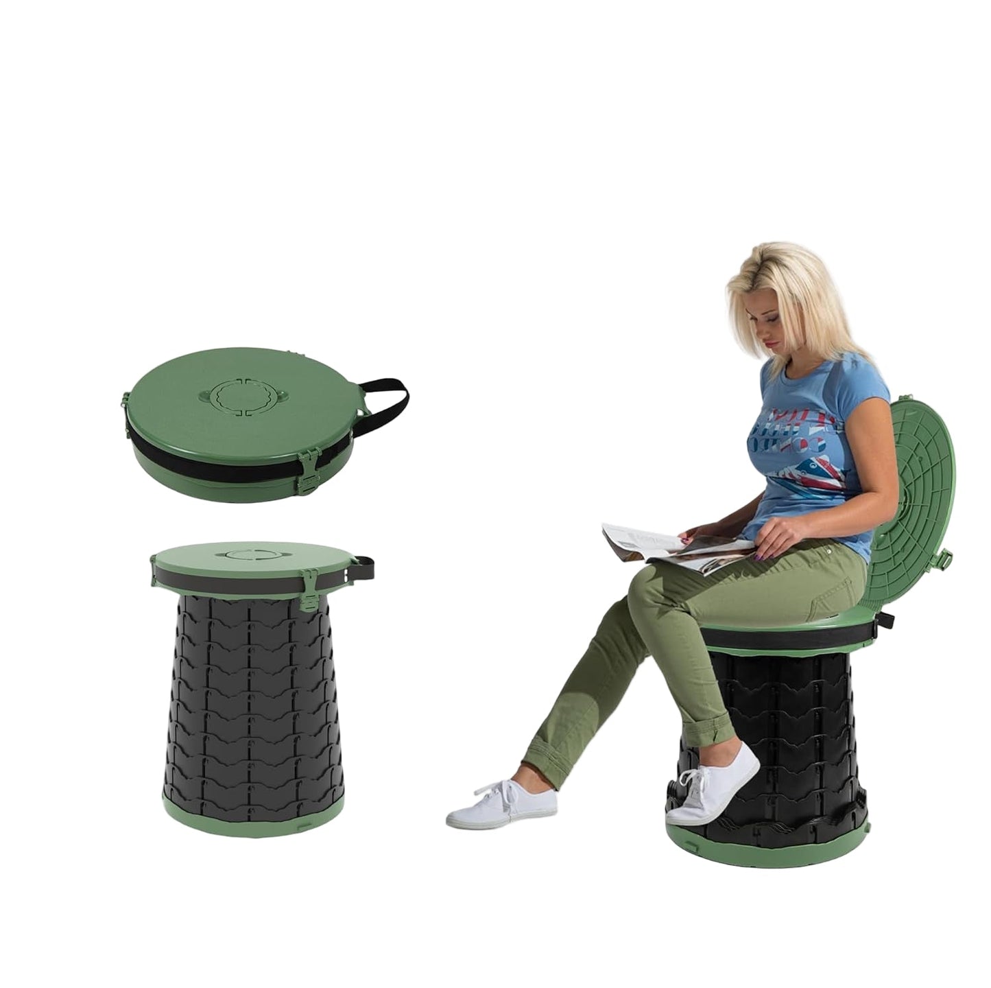 Frendorf | Bærbart toalett med justerbar høyde – CampMate