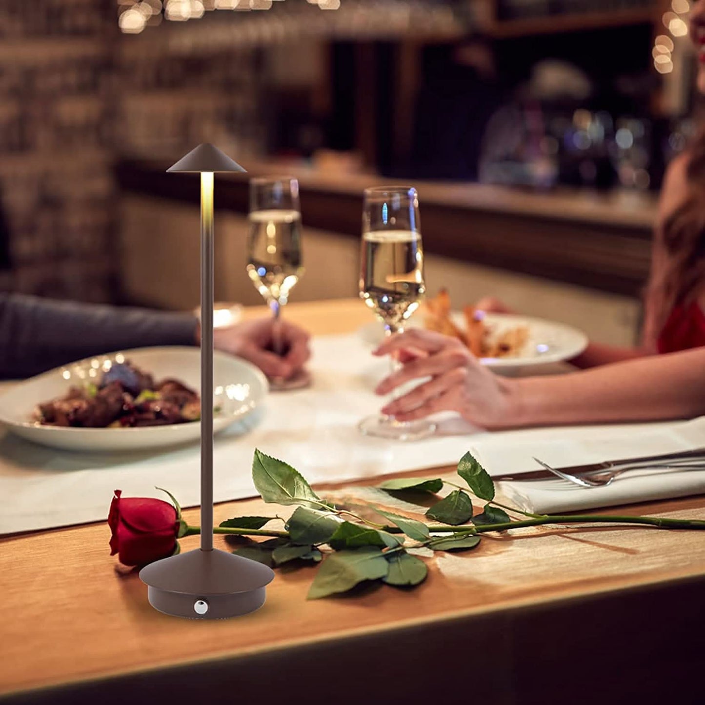 Norvo | OxaLED Bærbar Trådløs Oppladbar Bordlampe