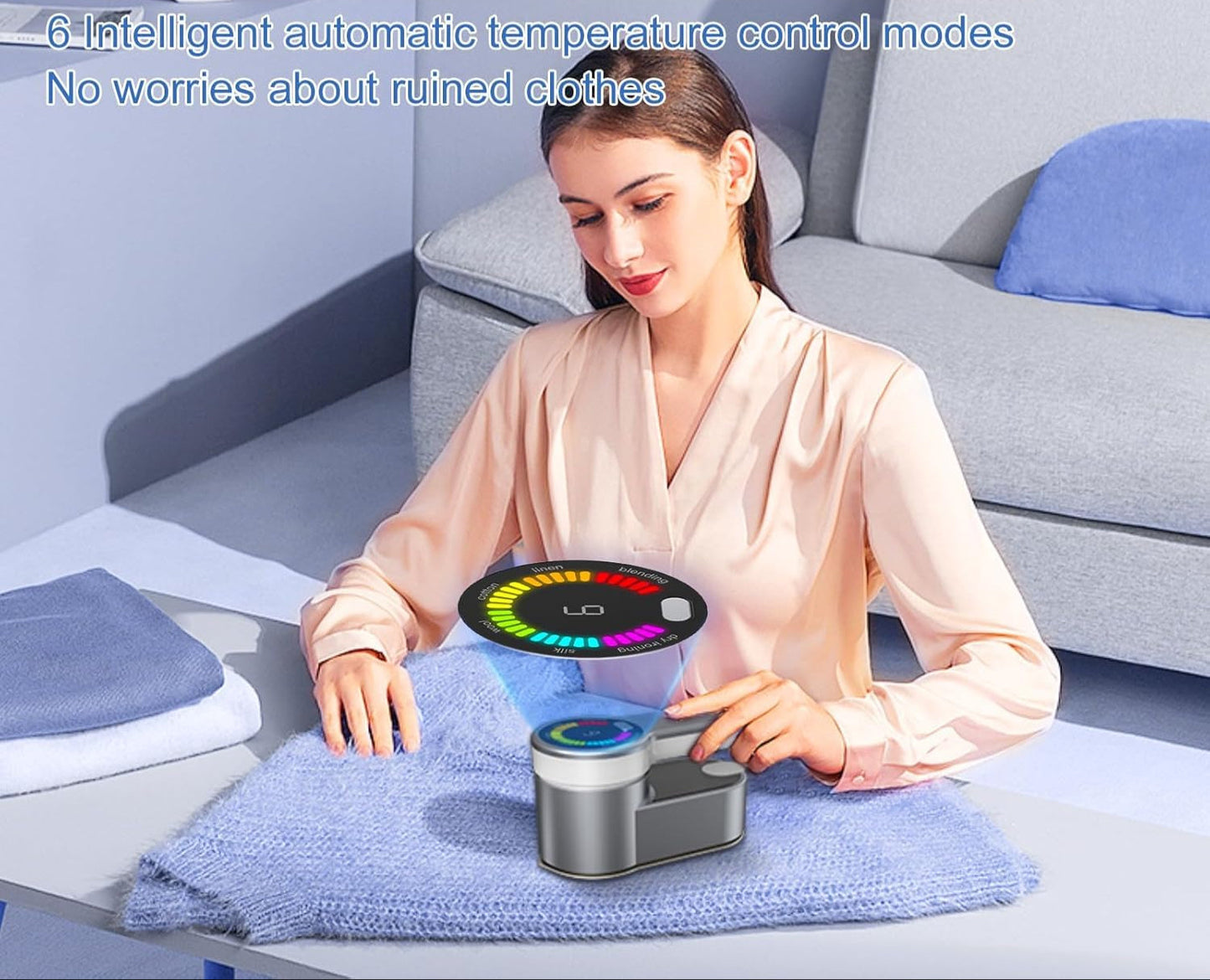 Norvo | Bærbar reise dampjern 1200W med 6 moduser og AU plugg