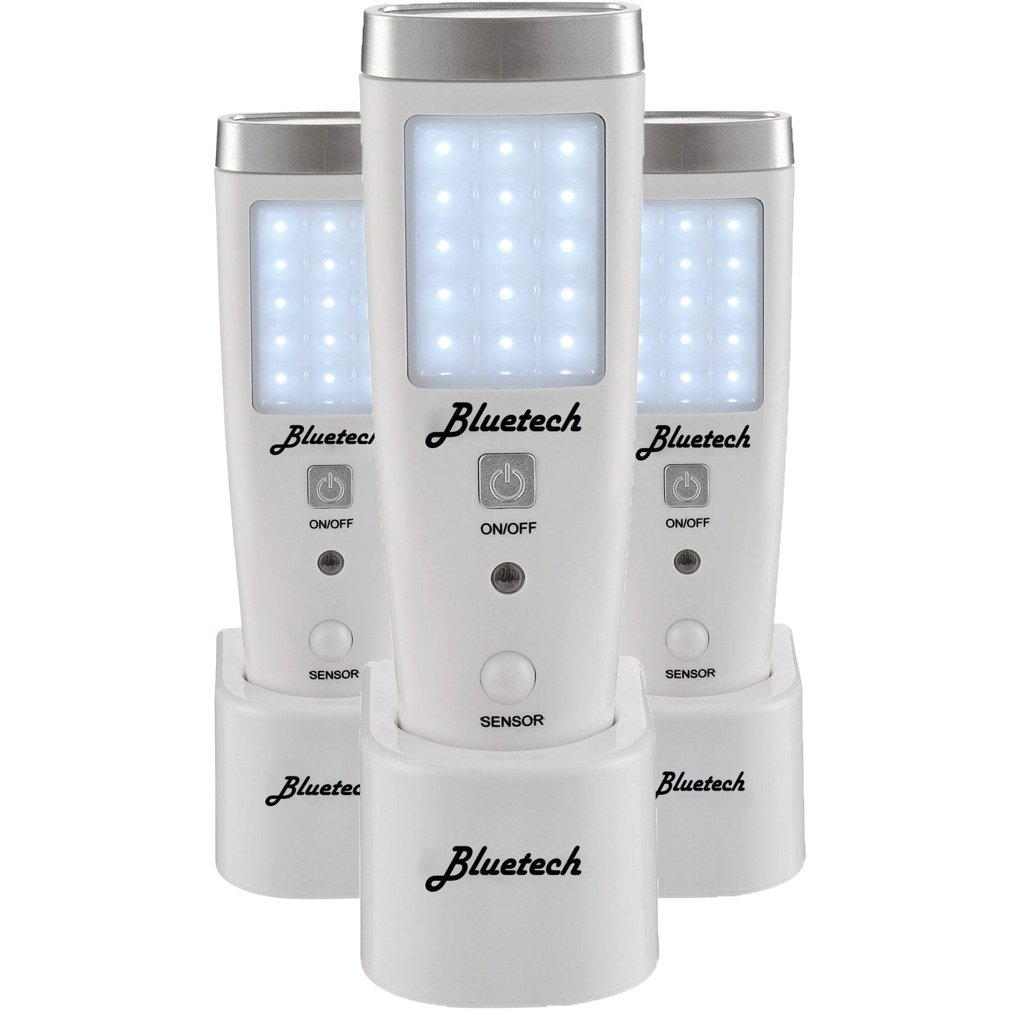 Norvo | Avalon Bluetech Led Lommelykt Nattlys - 3 Pakke, Bevegelsesdeteksjon, Etl Godkjent, Hvit