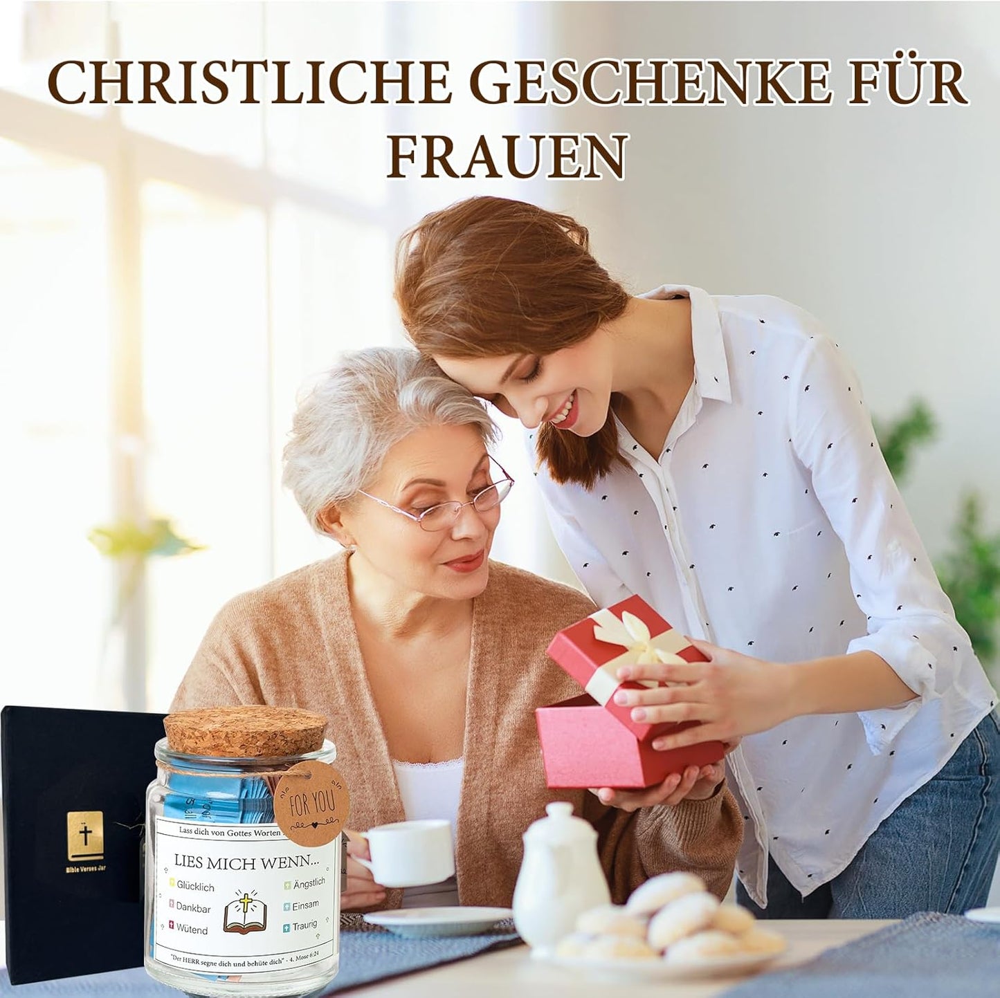 Norvo | Håndlaget 90 Dagers Bibelvers Glass