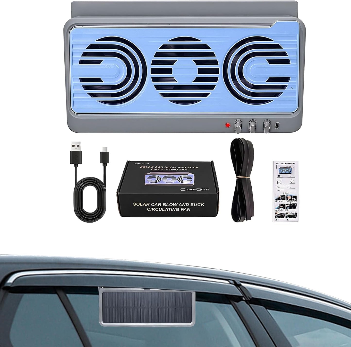 Norvo | Solbilvifte – Dobbel kanalventilasjon, avtrekk og kjøletilbehør – Aurovent