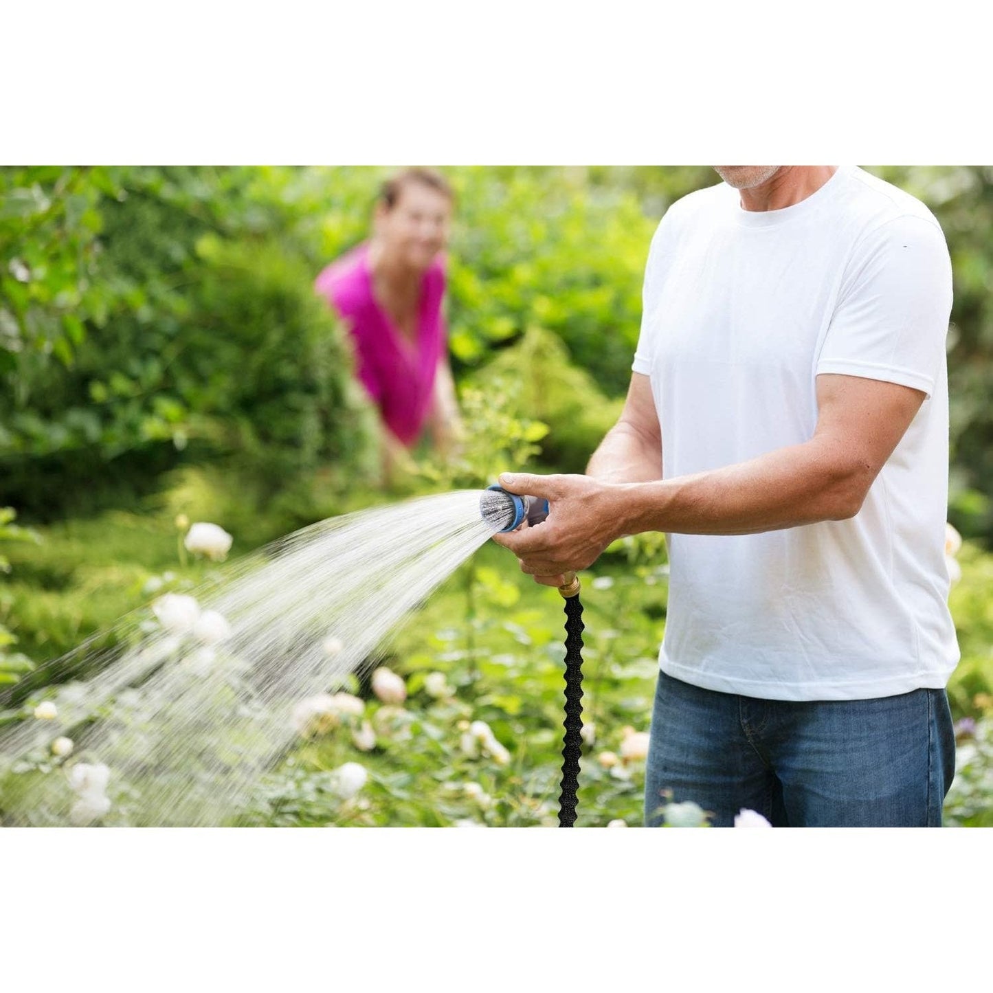 Norvo | UltraFlow Slangedyse | 10-Mønster Høyttrykks Spraydysse for Hage