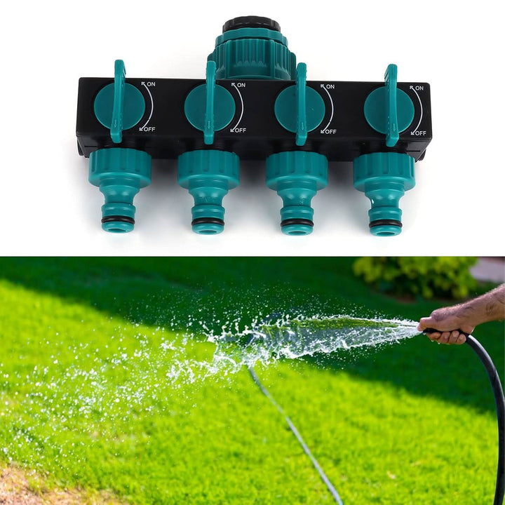 Norvo | WasserPro DistributorPlus – 4-veiskobling for smarte gartnere