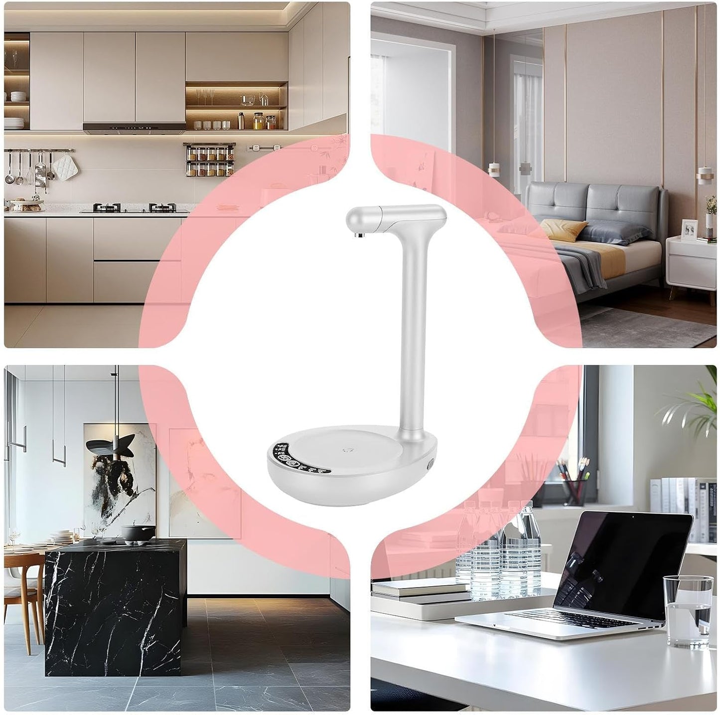 Frendorf | Elektrisk skrivebords vann dispenser 5-gallon pumpe – Aqualis