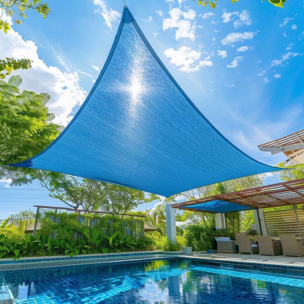 Norvo | SchattenSicher Rektangel – UV Beskyttende Seil for Hage & Terrasse