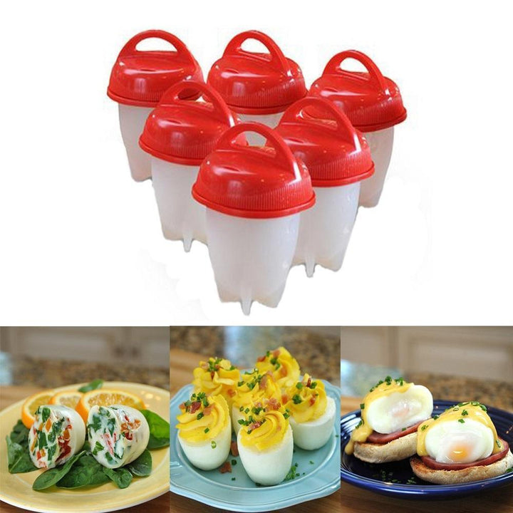 Mini Egg Cooker, Set med 6 Deler | Norvo
