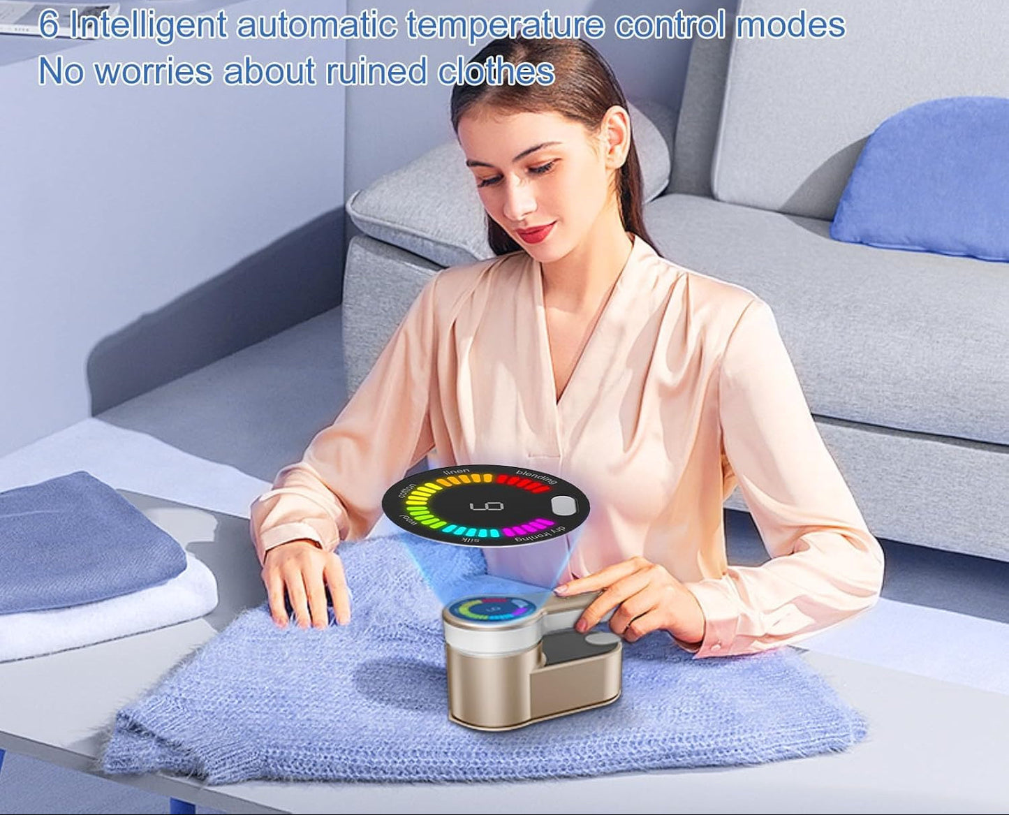 Norvo | Bærbar reise dampjern 1200W med 6 moduser og AU plugg