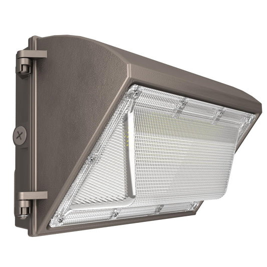 Norvo | Yxl 120W Led Veggpakkelys Med Dagslys Fotocelle, 15600Lm 5000K Dagslys Veggpakkelys Utendørs Led, For Veranda Hage Garasje Lager Sikkerhetsbelysning, Etl Listet, 1 Pakke