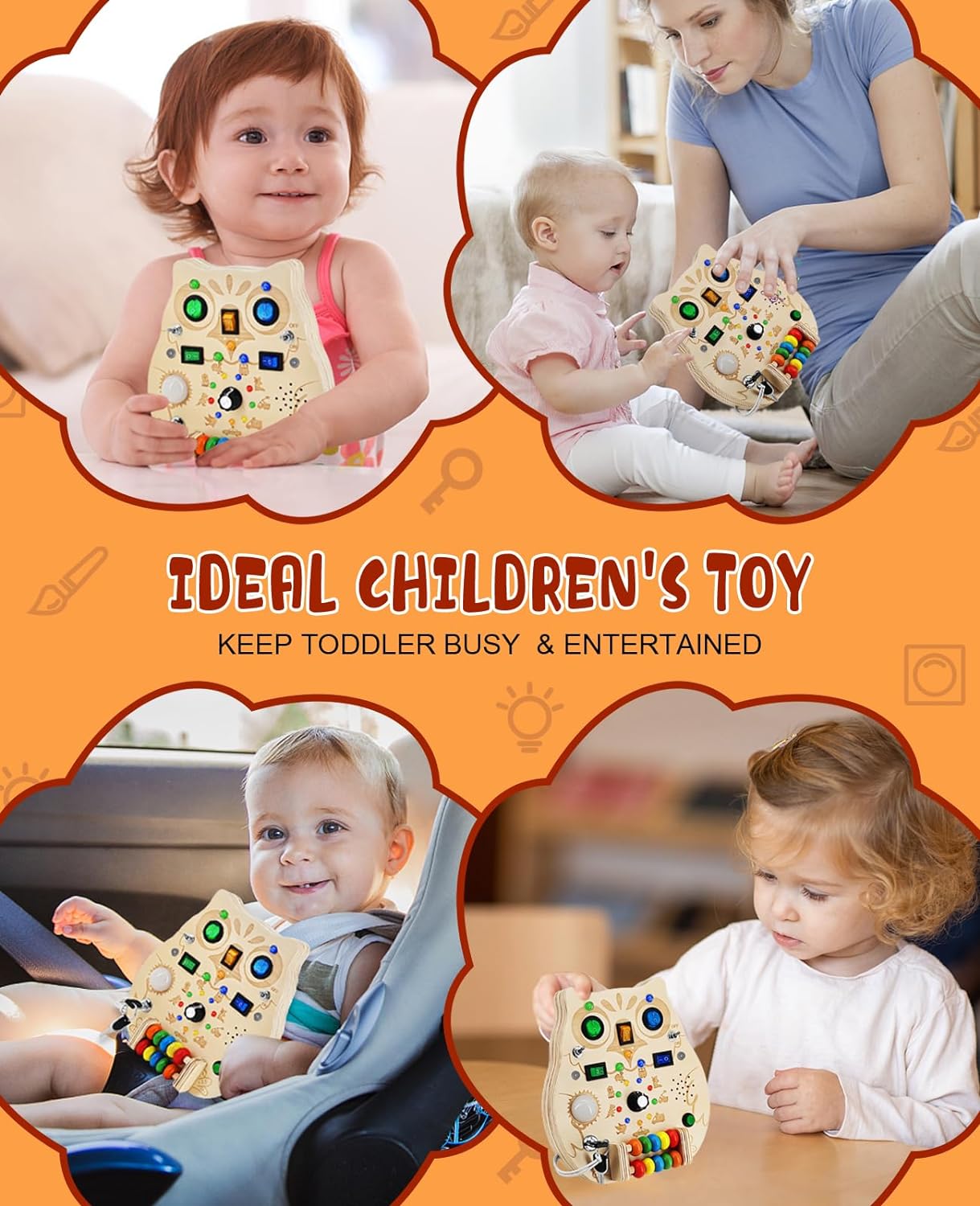 Norvo | Spillbrett - Oppdag og lær med det fortryllende spillbrettet for barn