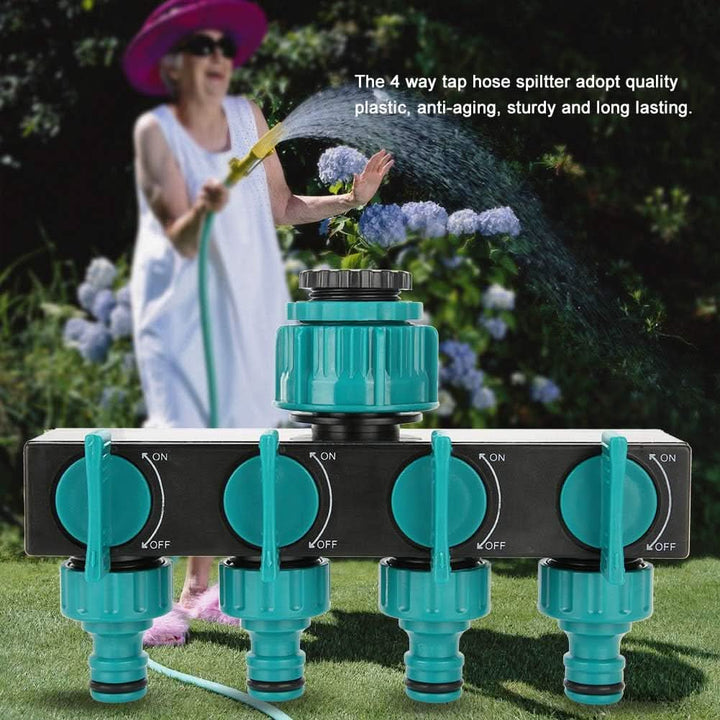 Norvo | WasserPro DistributorPlus – 4-veiskobling for smarte gartnere