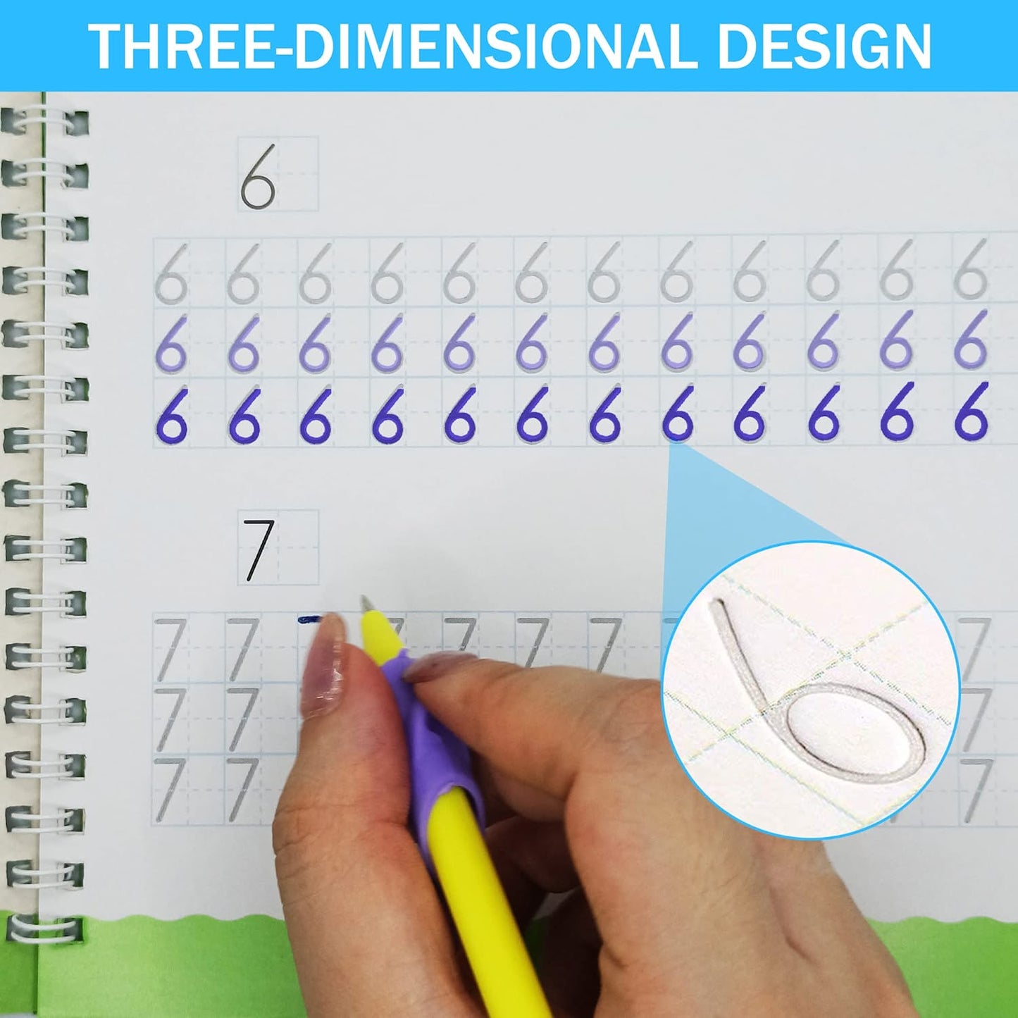 Norvo | ABC Gjenbrukbare Notatbøker | Oppdag gleden av å lære - Øve på alfabetet og farger