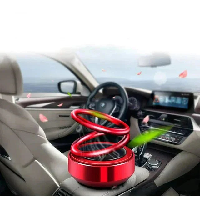 Norvo | Bærbar Kinetisk Molekylær Aromaterapi Diffuser - Roterende Aromaterapi for Bil, Stue, Bad