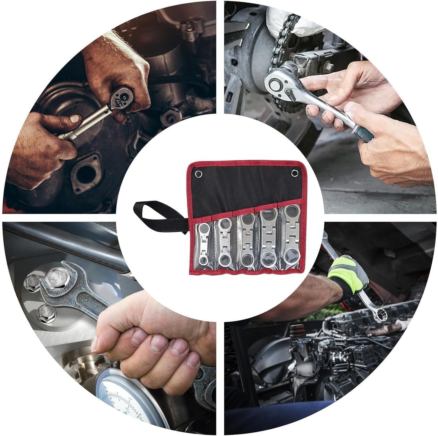 Norvo | Dobbel Drive Flex Hode Raktennøkkel – Torvex