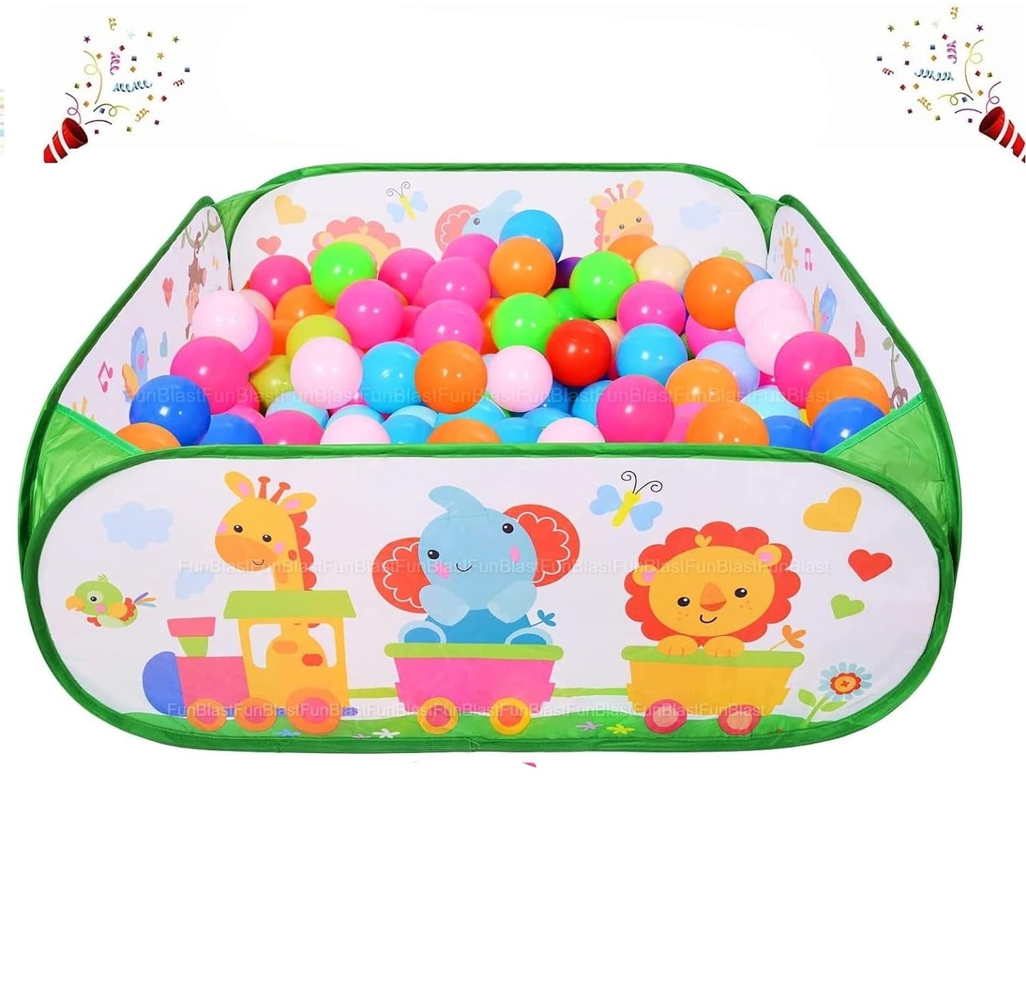 Norvo | PlayHaven | Uendelig lek moro - Sammenleggbar ball pit-telt for barn