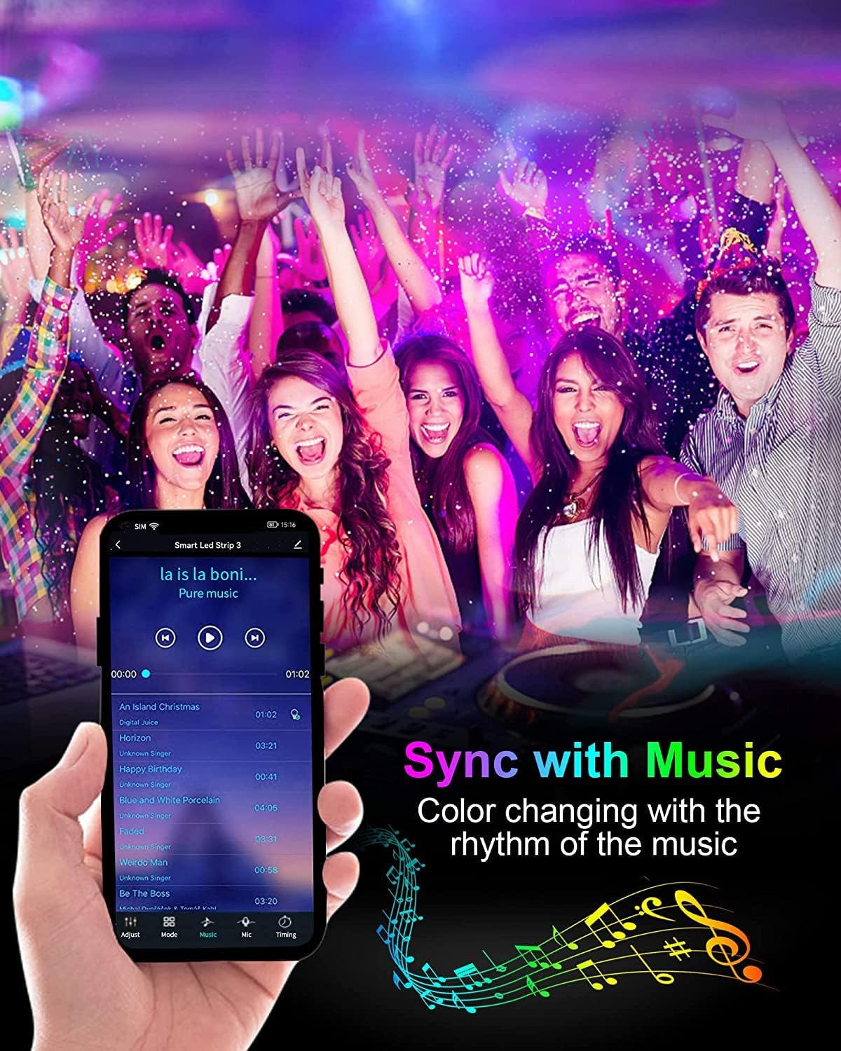 Norvo | Utendørs LED vegglampe Moderne dimbar stripe